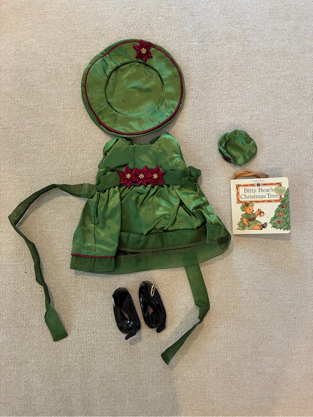 Bitty Baby Christmas Outfit Set